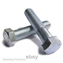 1/2 9/16 5/8 & 3/4 Zinc UNF High Tensile Grade 5, 8.8 Hex Head Bolts