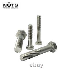 1/4 5/16 3/8 7/16 1/2 Unf Fine Hexagon Bolts Part Threaded A2 Stainless Steel