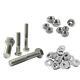 1/4 5/16 3/8 7/16 1/2 Unf Hex Bolts Nuts Washers Part Threaded Stainless Steel