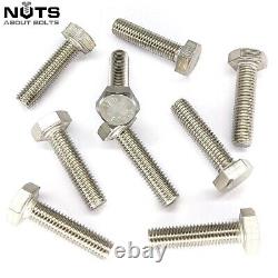 1/4 5/16 3/8 Unf Set Screws Hexagon Heads Bolts A2 Stainless Steel Unf Bolts