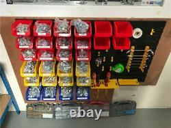 1,830 PIECE M8, M10, & M12 NUT + BOLT + WASHER WORKSHOP ASSORTMENT Plastic Bins