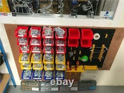 1,830 PIECE M8, M10, & M12 NUT + BOLT + WASHER WORKSHOP ASSORTMENT Plastic Bins