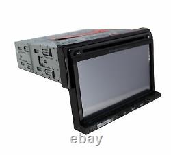 1-DIN 7 LCD Touchscreen BT/AUX/CD/DVD Multimedia Head Unit Receiver PD-710B
