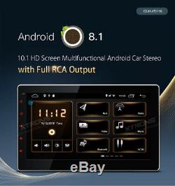 10.1 Android 8.1 2 DIN Dash Car Radio Stereo 4G GPS Head Unit SATNAV WiFi DAB+
