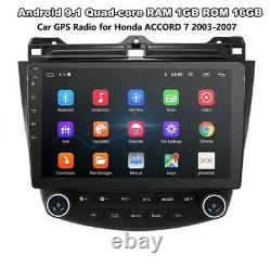 10.1'' Android 9.1 Stereo Radio Head Unit GPS Navigation For 03-07 Honda Accord