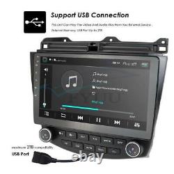 10.1'' Android 9.1 Stereo Radio Head Unit GPS Navigation For 03-07 Honda Accord