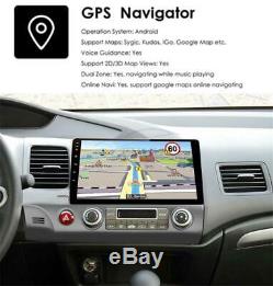 10.1'' Android 9.1 WIFI Car Stereo Radio GPS Head Unit For Honda Civic 2006-2011