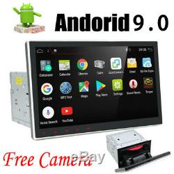 10.1 Double DIN Android 9.0 Head Unit Car Stereo GPS SAT NAV DAB+ Radio OBD2 FM