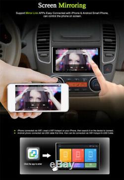 10.1'' Single Din Android 9.1 Car Head Unit Touch Screen GPS Wifi MP5 Bluetooth