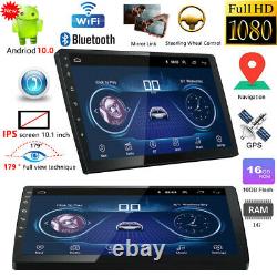 10.1 inch Car Stereo MP5 Player Android 10.0 WiFi GPS Navi FM Radio Head Unit