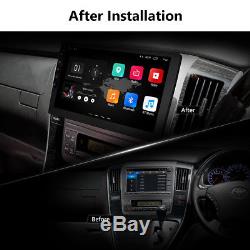 10.1Android 8.1 2DIN Car Stereo GPS Nav Head Unit Touch Screen Bluetooth OBD2 e