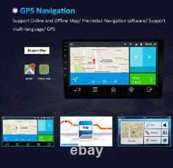 10.1Double 2 DIN Android 10 Car Stereo GPS Head Unit FM/AM Player Car Play 4G