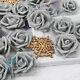 100/500 Foam Mini Roses Wholesale Heads Buds Small Flowers Wedding Home Party Uk