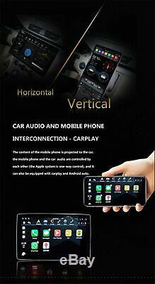 12.8 2DIN Android 9.0 Radio Stereo Head Unit GPS Navigation 4+32GB with Car Play
