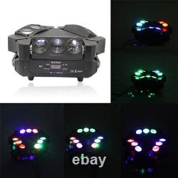135W RGB 9 LED Moving Head Stage Lighting Spider Beam DMX DJ Disco Party Lights