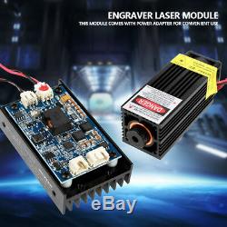 15W Laser Head Engraving Module with TTL 450nm Blu-ray Wood Marking Cutting Tool