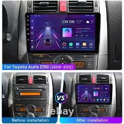 2 Din Radio For Toyota Auris E150 Carplay Auto Bluetooth Usb Android Wi-fi Gps