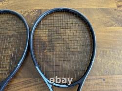 2 Head Gravity Pro Rackets Size 2 (4 1/4), Brand New Strings And Grips