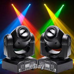 2 x 30W Spot GOBO LED RGBW Moving Head Stage Light DMX512 Disco Party Show Light