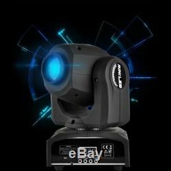 2 x 30W Spot GOBO LED RGBW Moving Head Stage Light DMX512 Disco Party Show Light