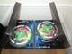 2 X Citronic Pd-1 Direct-drive Dj Turntable With Brand-new Head Pair