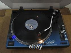 2 x Citronic PD-1 direct-drive DJ turntable with brand-new head PAIR