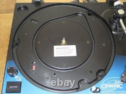 2 x Citronic PD-1 direct-drive DJ turntable with brand-new head PAIR