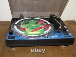2 x Citronic PD-1 direct-drive DJ turntable with brand-new head PAIR