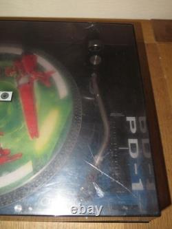 2 x Citronic PD-1 direct-drive DJ turntable with brand-new head PAIR