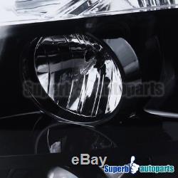 2007-2014 GMC Yukon Denali XL LED Projector Headlights Head Lamps Glossy Black