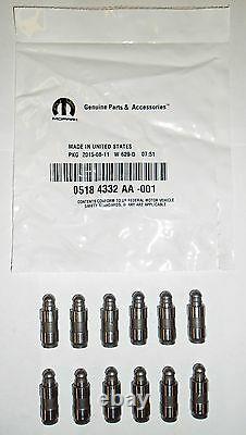 2011-17 3.6L Front Left Head Camshafts, Rockers, Lifters & Gaskets NEW Mopar OEM