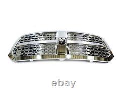 2013-2018 Dodge Ram 1500 Chrome Grille With Rams Head Emblem New Mopar Genuine