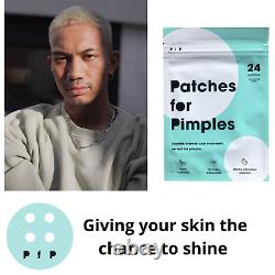 24 Acne Pimple Blemish Spot Zit Skin Treatment Absorbing Hydrocolloid Patches