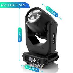 250W Zoom Stage Moving Head Beam Sharpy Effect Disco Light Prism Strobe DMX16Ch