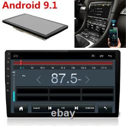 2DIN Android 9.1 Car Radio GPS Stereo Head Unit Wifi FM 9 Touch Screen 2GB+32GB