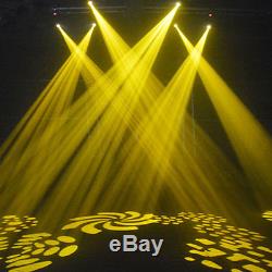 2PCS 30W RGBW Stage Lighting Spot GOBO LED Moving Head DMX Disco DJ Party Lights