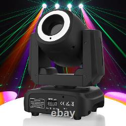 2PCS 80W Moving Head Light Rotatable Gobo Beam Light Aperture Effect Wedding DJ