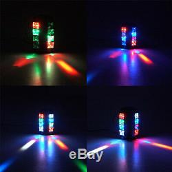 2Pcs RGBW DJ Spider Moving Head Stage Lighting 80w Beam LED Disco Party Lights