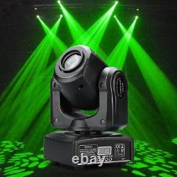 2x 60W RGBW Stage Lighting Spot GOBO LED Moving Head DMX512 Disco DJ Party Light