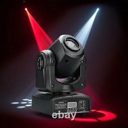 2x 60W RGBW Stage Lighting Spot GOBO LED Moving Head DMX512 Disco DJ Party Light