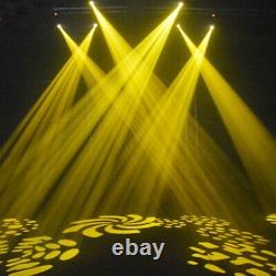 2x 60W RGBW Stage Lighting Spot GOBO LED Moving Head DMX512 Disco DJ Party Light