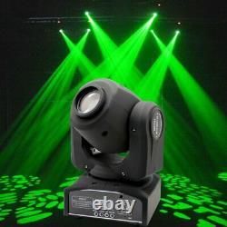 2x U`King 30W LED Moving Head Stage Light DMX Spot DJ Gobo DMX Disco Club Party