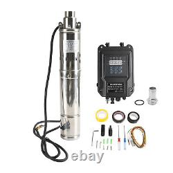 3 48V 750W Deep Well Solar Submersible Bore Hole Water Pump Head 140M`