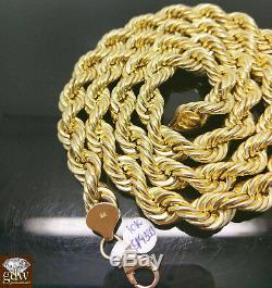 30 inch 10k Rope Chain 15 mm with 1.81 Ct Diamond Jesus Head, Charm Pendent