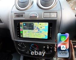 4+64GB Head Unit For 06-2008 Ford Fiesta MK5 Android Auto Carplay Stereo GPS RDS