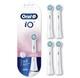4 Pack Genuine Oral-b Io Ultimate Clean Replacement Brush Heads White Brand New
