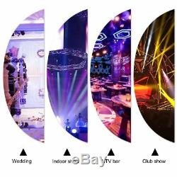 4PCS 30W Stage Lighting Spot GOBO RGBW LED Moving Head DMX Disco DJ Party Lights
