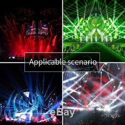 4PCS 50W RGBW LED Beam Moving Head Stage Lighting DMX512 DJ Disco Party Light