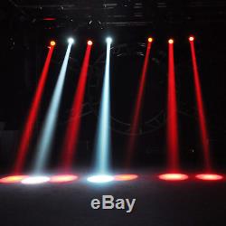 4PCS 60W RGBW LED Stage Light Beam Moving Head DMX512 DJ Disco Party Lighting