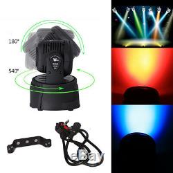 4Pack 70W RGBW Spot LED Stage Lighting Moving Head DMX Sound Active Show Light